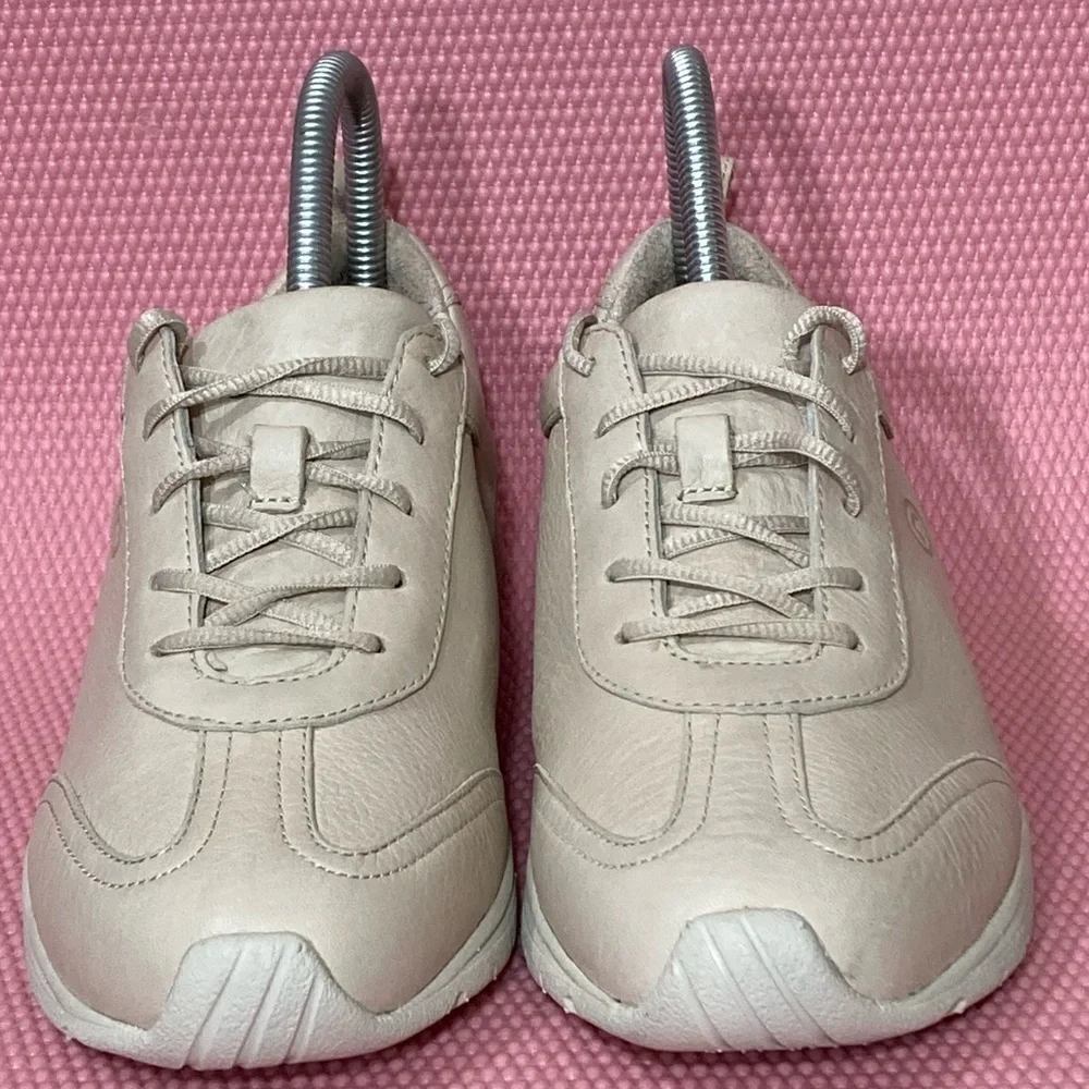 Rockport Womens Tan Leather Washable Walking Lace Up Casual Shoes - Size US 7M - Picture 3 of 13